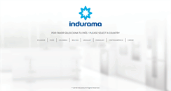 Desktop Screenshot of indurama.com